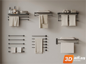 Bathroom accessories Skp Files
